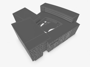 office building 003 3D Модель