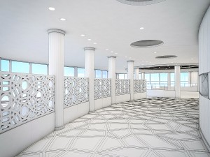 restaraunt interior 3D Model
