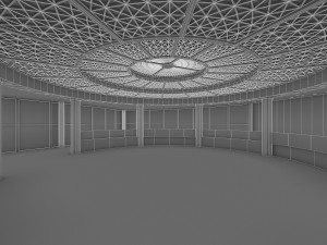 restaraunt interior 3D Model