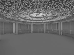 restaraunt interior 3D Model