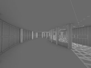 restaraunt interior 3D Model