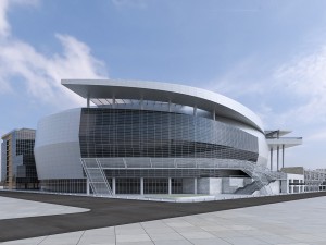 warriors arena stadium Model 3D