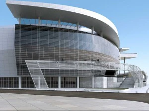 warriors arena stadium 3D Model