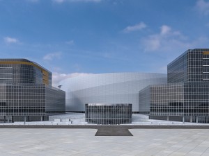 warriors arena stadium Model 3D
