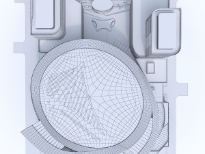 warriors arena stadium Model 3D