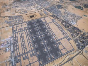 pista dell'aeroporto internazionale Modello 3D