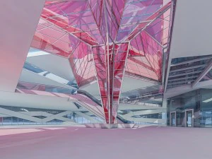 museum of automobile interior 3D Model