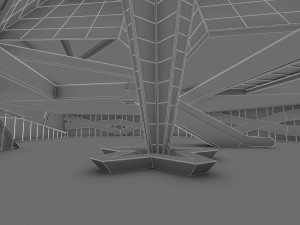 museum of automobile interior 3D Модель