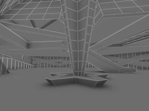 museum of automobile interior 3D Model
