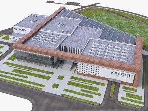 sport complex 3D Model