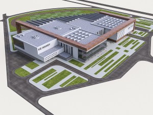 sport complex Modèle 3D