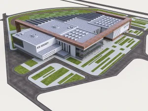 sport complex 3D Model