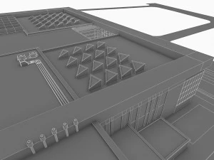 sport complex 3D Model