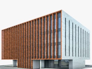 office building 08 3D Model
