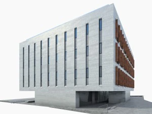 office building 08 3D Model