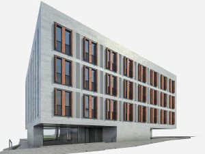 office building 08 3D Model
