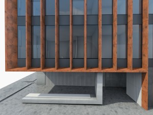 office building 08 3D Model