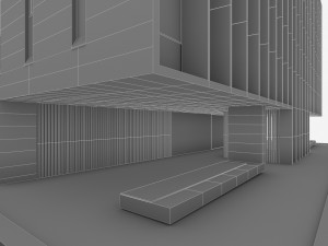 office building 08 3D Model