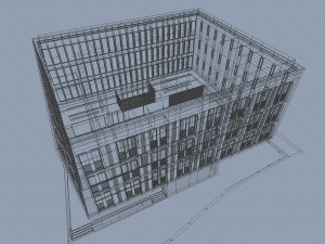 office building 08 3D Model