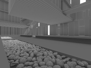 hall interior 3D Модель