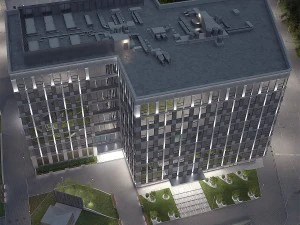 edificio de oficinas 01 Modelo 3D