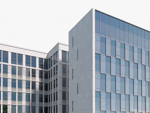edificio de oficinas 01 Modelo 3D
