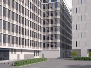 edificio de oficinas 01 Modelo 3D