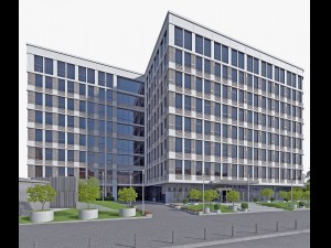 office building 01 Model 3D