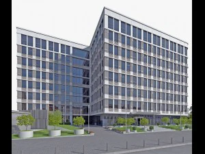 edificio de oficinas 01 Modelo 3D