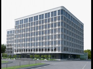 office building 01 Model 3D