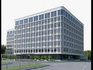 edificio de oficinas 01 Modelo 3D