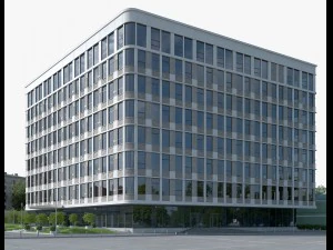 edificio de oficinas 01 Modelo 3D