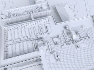 office building 01 Model 3D