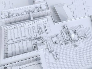 edificio de oficinas 01 Modelo 3D
