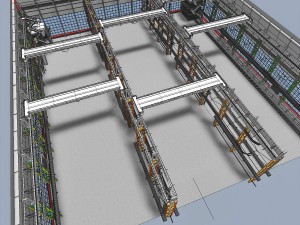 industrial interior 01 3D Model