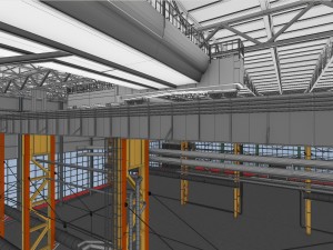 industrial interior 01 3D Model