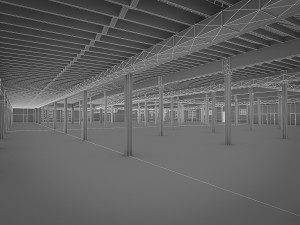 industrial interior Modelo 3D