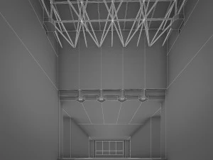 industrial interior 3D Model