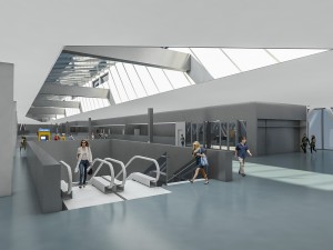 port terminal building Modelo 3D