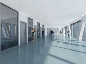 port terminal building 3D Model
