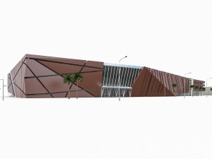 shopping mall 01 3D Model