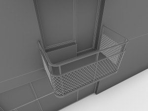 sweden brick house 01 Modello 3D