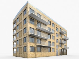 sweden brick house 03 Modelo 3D