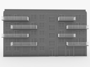 sweden brick house 03 Modelo 3D