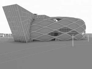 sport resort complex 3D Model
