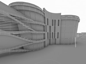 sport resort complex 3D Модель