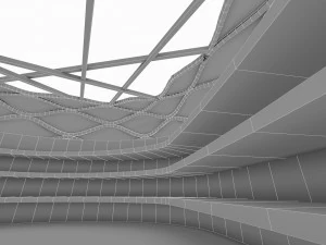 sport resort complex 3D Model