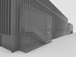 sport complex 3D Model