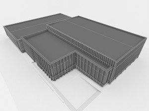 sport complex 3D Model