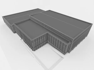 sport complex 3D Model